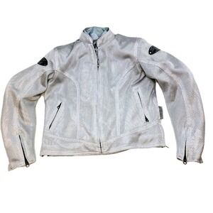 Joe Rocket Women's Small Mesh Armored Motorcycle Jacket With Raincoat Liner